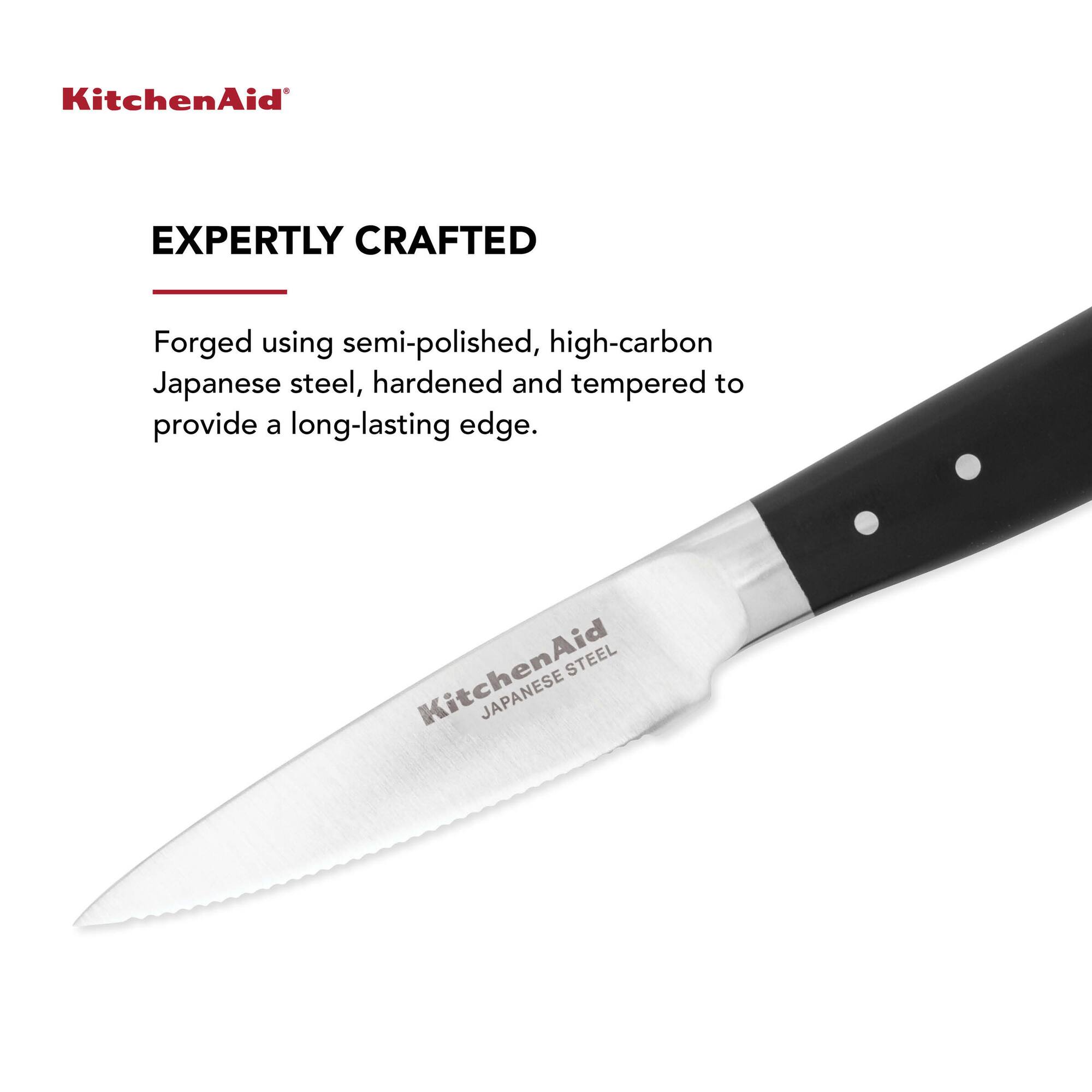 KitchenAid Gourmet 3.5" Serrated Parer with Sheath